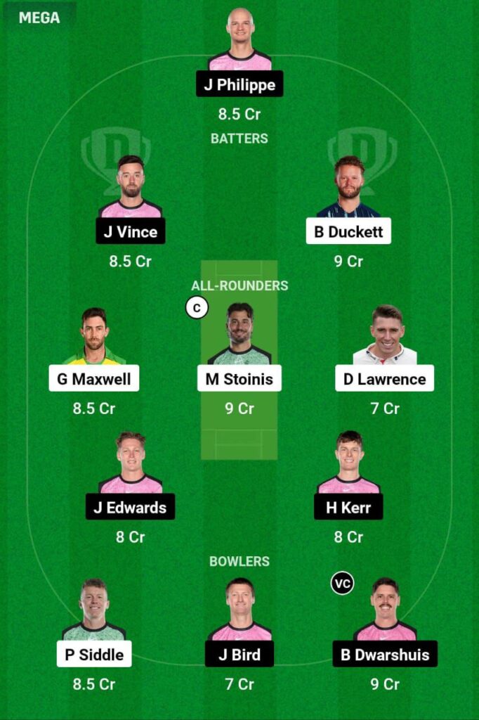 STA VS SIX Dream11 Prediction Hindi Top Selection