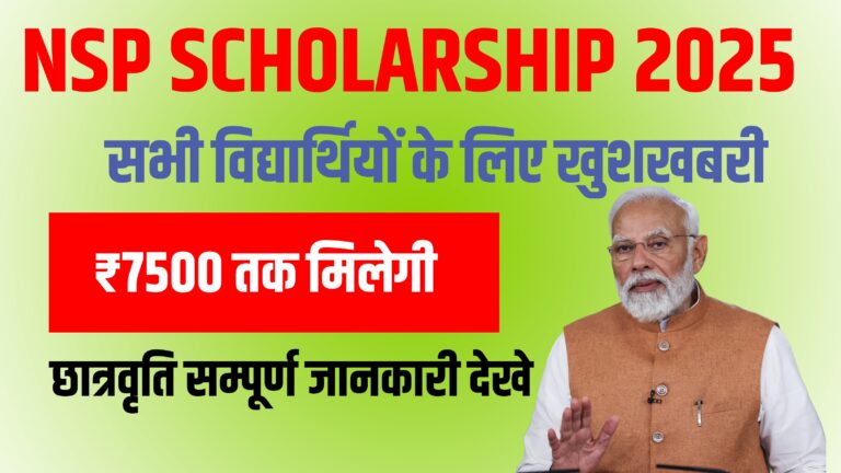 NSP Scholarship 2025